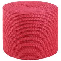 Džiuto virvė 10 pcs Raudona 100% Tossa jutas
