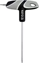 Toya Sa Poland L tipo atsuktuvas TORX su rankena T8 (YT-05601)