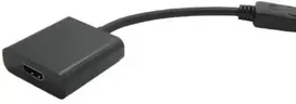 Value Kabelio adapteris, DP M - HDMI F, 150 m, DisplayPort, HDMI A tipo (standartinis), kištukas, lizdas, juodas