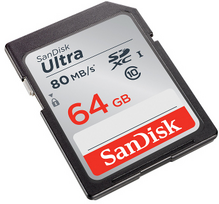 Sandisk ATMINTIES KORTELĖ SD-10/64-SAND UHS-I, SDXC 64GB SANDIS DISKAS