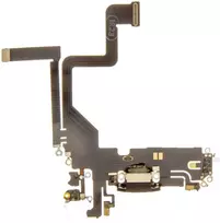 Dėklas Iphone Lcd iPhone 14 Pro Flex kabelis su įkrovimo jungtimi juodos spalvos