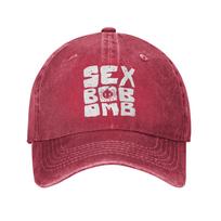 Scott Pilgrims Sun Baseball Cap Casual Couple Women Washed Trucker Hat SunProof Print Outdoor Sport Snapback Cap Birthday Gift One Size