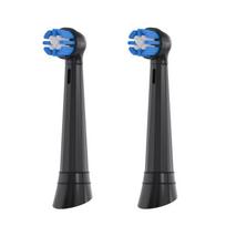 2Pc Replacement Brush Head for Oral B Io10/9/8/7/6/5/4/3/2 Cross Clean Action Electric Toothbrush Heads Suitable Nozzle