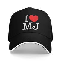 Mike Jackson Moonwalk Baseball Cap Retro Music Sandwich Caps Unisex Style Adjustable Caps Hat Sport One Size black