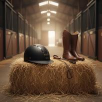 Jodinėjimo šalmas Equestrinė skrybėlė Lengvas universalus vyrams moterims profesionalus Matte Black