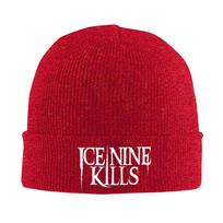 Ice Nine Kills Šilta megzta kepurė Žieminė megzta kepurė Beanie Kepuraitės Hip Hop Kepurės Unisex One Size black