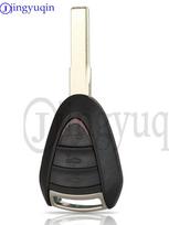 Jingyuqin 2/3 mygtukų nuotolinio automobilio rakto korpusas Porsche Cayman Boxster Gt S 2S 4S Turbo 911 987 996 997 Carrera Targa 2005 - 2010 3 Buttons