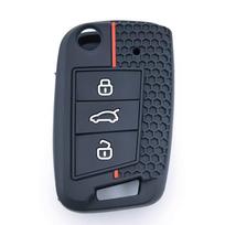 3 Buttons Silicone Car Remote Key Cover Case For Volkswagen Vw Golf 7 Mk7 Skoda Octavia A7 For Seat Leon Ibiza Fob Accessories