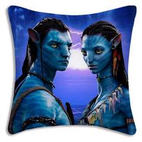 Avatar Water Way Pillow Covers Cartoon Sofa Decorative Home Double-Sided Printing Short Plush Cute Cushion Cover Peach skin 18*18(CM)-1Pcs