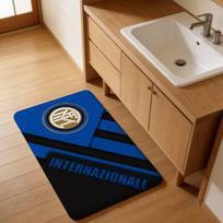Futbolo sportas I-Inter Milan FC klubas Koridoriaus kilimas Plaunamas Neslystantis Svetainės Sofos Kėdžių Zona Kilimėlis Virtuvės Durų Kilimėlis Plotas Kilimas 40cm x 60cm blue