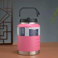 Nerūdijančio plieno didelės talpos izoliuotas kibiras Laikykite Laikykite šaltą virdulys Izoliuoti puodeliai 1500 ml juoda
