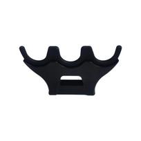 Rod Rack Stand with 3 Slots Car Mount Magnetic Fishing Rod Holder Fishing Accessory Poles Rack for Truck Bed Wall Garage
