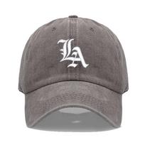 Unisex Soft Cotton Dad Hat Los Ange Letter Embroidery Baseball Cap For Women Men Adjustable Unisex Casual Sports Caps ruda