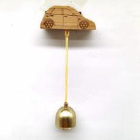 Copper Bell Body Entry Alert Chime Decor Solid Texture Multi-Purpose Fridge Magnet  Home Decor