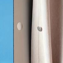 Modernus metalinis magnetinis kabliukas, tinkamas užuolaidoms - lengvai montuojama prie sienos magnetinė sagtis (as the picture,17mm)