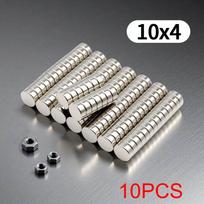10X4MM imans Apvalūs šaldytuvo magnetukai biuro baltajai lentai, tinkami įrankiai namų darbo vietai ir kt. 10*4