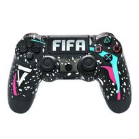 Wireless Bluetooth Controller for PS4, Dual Motors Dual Vibration Gamepad Compatible with PS4
