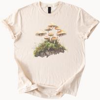 Mushroom Forest Graphic Tee Nature Botanical Fungi Shirt Cottagecore Aesthetic Mushroom Art T Shirt Nature Lover Gift 120