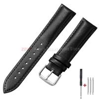 Genuine Calfskin Leather Watch Band 12/13/14/15/16/17/18/19/20/21/22/24mm Universal Bracelet Men's Women Watch Strap Accessories 13mm juoda