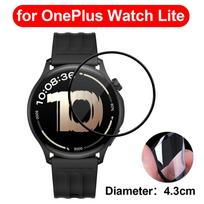 For OnePlus Watch Lite Soft Screen Protectors HD Clear Anti-scratch Case Friendly Protective Films for OnePlus Watch Lite 1PCS