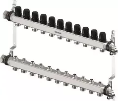 Uponor Vario S kolektorių rinkinys 11 kontūrų x 3/4" Euro