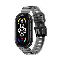 TPU Watch Band For Xiaomi Mi Band 10/9/8 Clear Soft Strap Sport Fitness Wristband Sweatproof Durable Smartwatch Accessory juoda