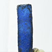 SERTIFIKUOTAS Neapdorotas Mėlynas Tanzanitas 340.45 Ct Natūralus Gražus Nešlifuotas Laisvas Brangakmenis SU-1224 81.3 mm approx mėlyna