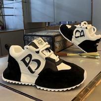 European station men's shoes summer versatile casual sports shoes men's high-end thick-soled heightening bag bottom dad trendy shoes 39
