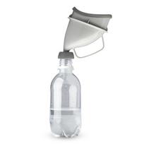 1pc Grey Portable Urinal, Plastic Urinal Funnel For Outdoor šviesiai pilka spalva