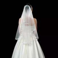 Bridal Veil Wedding Veil for Bride or Single Party Photo Shoot beige smėlis