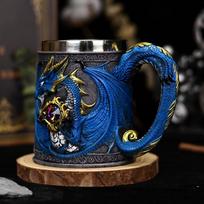 Creative Game of Thrones Bar Large Capacity Stainless Steel Beer Mug Vintage Weird Mark Mug