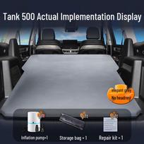 Tank 500 Hi4T Car Air Mattress: Inflatable Rear Seat & Trunk Sleeping Pad Tank 500 Model 24-25