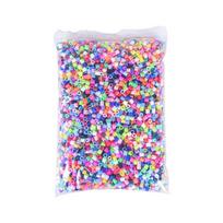 2,6 mm mažos raudonojo pupelio Perler karoliukų papildymo pakuotė, maišomi, lipdomi, be skylučių, 120 sulydomų spalvų blue