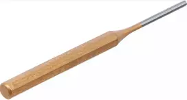 Bgs Technic Išmušėjas bukas – cilindrinis, grūdintas – Ø4 × 150 mm, CrV, lakuotas kotas (1651-4)
