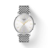 Tissot Stainless Steel White Dial Men's Fashion Watch T143.410.11.011.01 balta