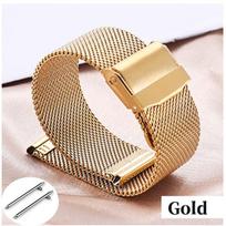 Quick Release Milanese Strap 18mm 20mm 22mm 12mm 14mm 16mm 17mm 19mm 21mm 24mm Universal Bracelet 0.6mesh Stainless Steel 12mm auksas
