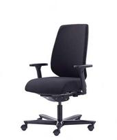 Canadian Ergo Comfort Soft biuro kėdė, juoda – be porankių