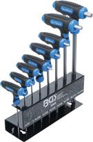 Bgs Technic T-rankenų atsuktuvų rinkinys | Hex šešiakampis 2 - 10 mm | 8 vnt. (8484)