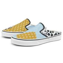 Vans Slip-On Mule unisex canvas low-top skate shoes color-blocked VN0A4P3U6UX 36 white