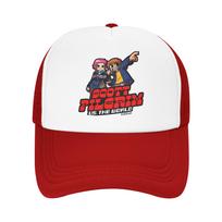 Scotts Pilgrims vs The World Mesh Cap Merch for Women Unisex Adjustable Snapback MeshBack Summer Breathable Caps One Size