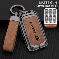 For Honda Crv Hrv Xrv Cr-V Crider Pilot Fit Freed Vezel Odyssey      Zinc Alloy Car Key Case Cover