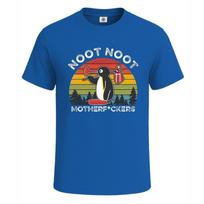 Sunce pingu noot noot graphic tees novelty gift mens t shirt funny shirt top 2XL