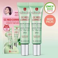erborian CC Red Correct SPF25 15ml Double Set