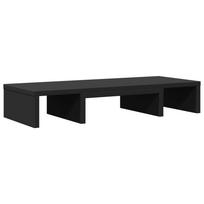 Adjustable Monitor Stand Black 60 x 24 x 10.5 cm Particleboard
