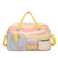 1Pc Travel bags Luggage bags Dopamine yoga swimming fitness bags Women's short business trips Boarding travel bags Lightweight luggage storage bags