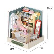 Book Nook Kit Werewolf Hunter DIY 3D Wooden Puzzle Dollhouse Photo frame ornament Model Bookend Building Home Decoration