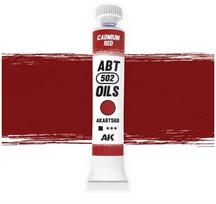 AK Interactive ABT502 aliejiniai dažai Cadmium Raudona, AKABT560