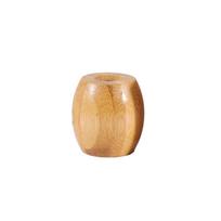 Natural Bamboo Organizer Steadily Holds Toothbrush for Storage Eco Friendly Biodegradable Bamboo Toothbrush Base beige