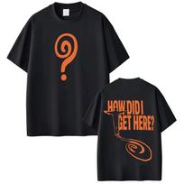 Singer Louis Tomlinson How Did I Get Here Tour Print summer shirt Men Women Fashion Hip-hop T-shirt S