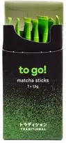 Organic matcha sticks Moya Matcha To Go! Traditional, 7 pcs.